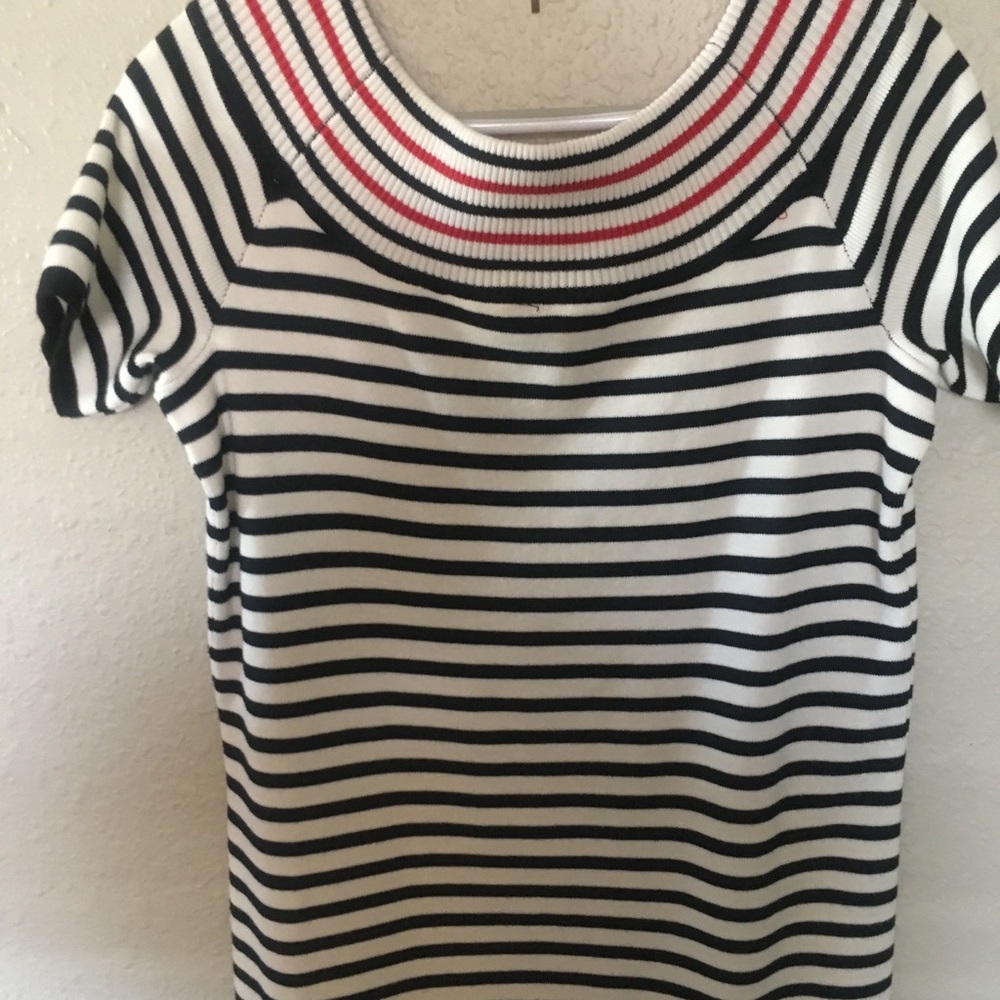 NY Collection striped sweater